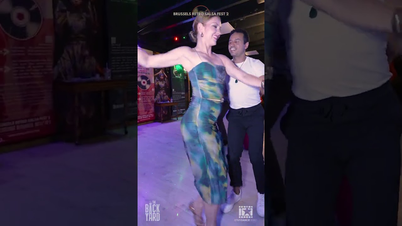 Ouissam & Martina - social dancing @ Brussels Salsa Retro Fest 2025