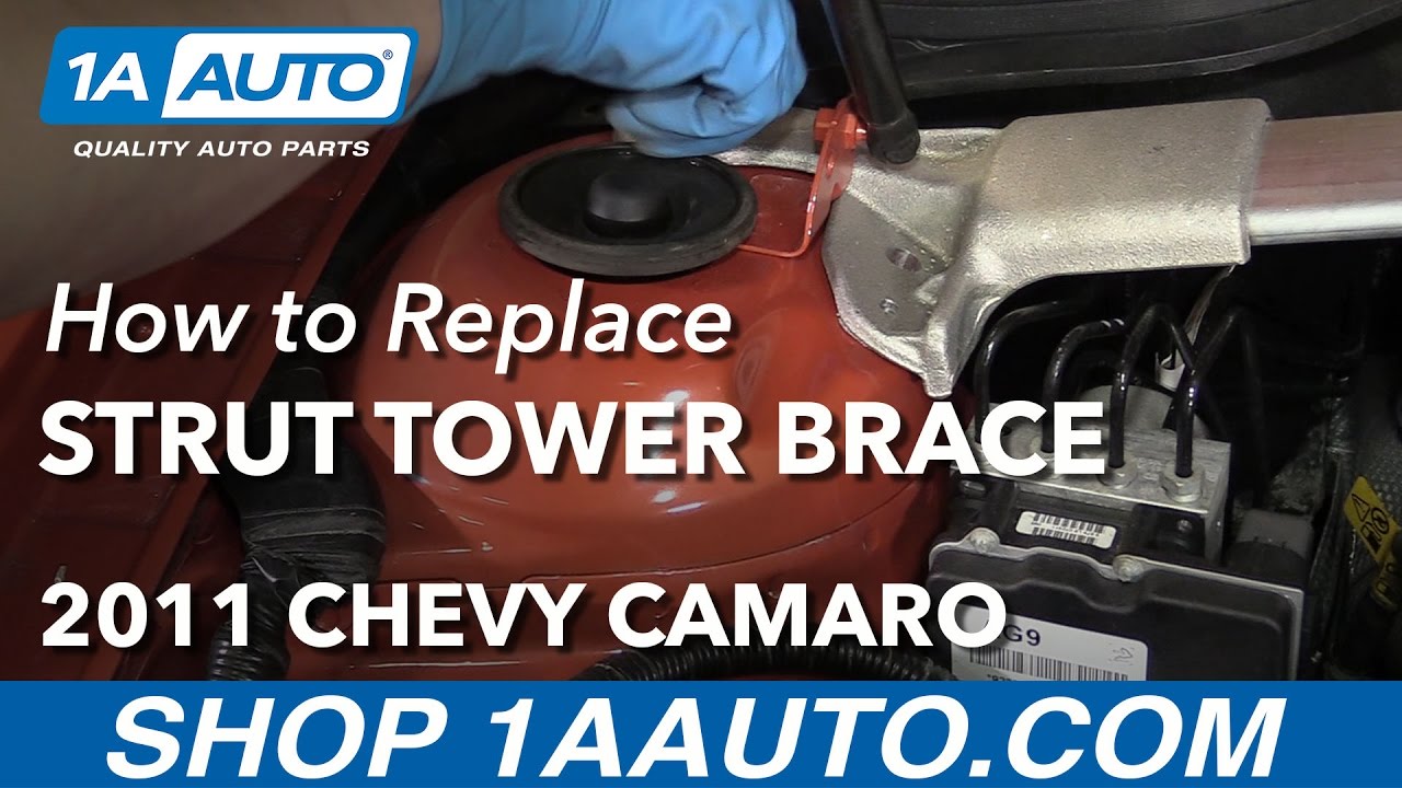 How to Replace Strut Tower Brace 10-15 Chevy Camaro