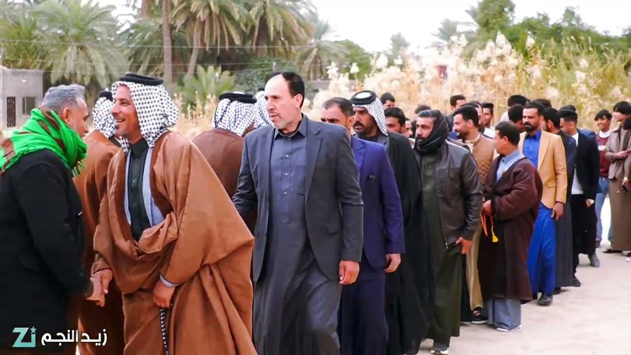 مشية خطوبة الاخ مسلم الجبوري على عشيرة الساده الاميال لطلب يد كريمتهم