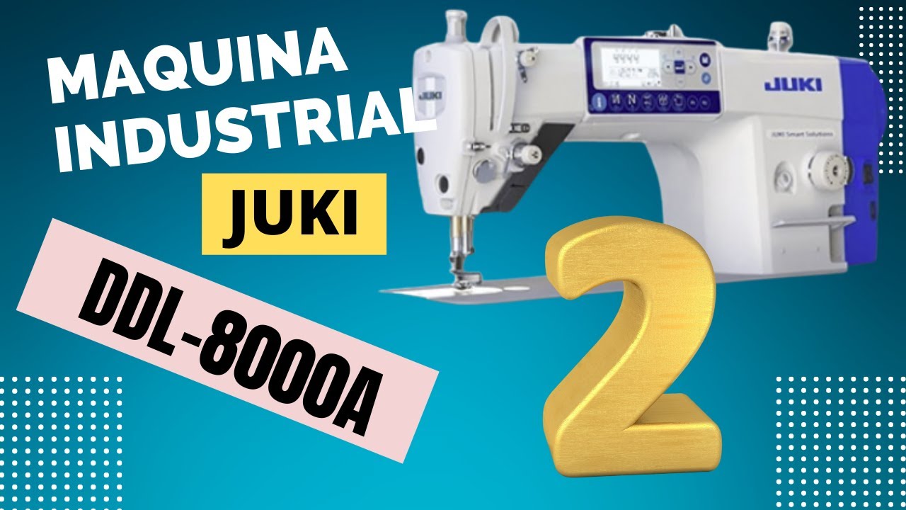 Maquina Industrial JUKI DDL-8000A / Video 2