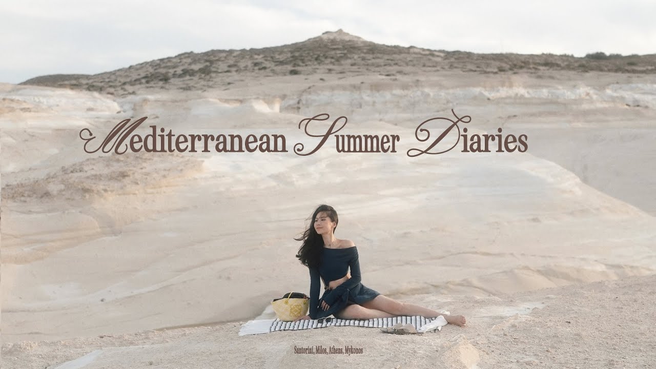 Greece diaries🇬🇷  | 希臘七人自由行 Santorini Milos Mykonos Athens跳島遊