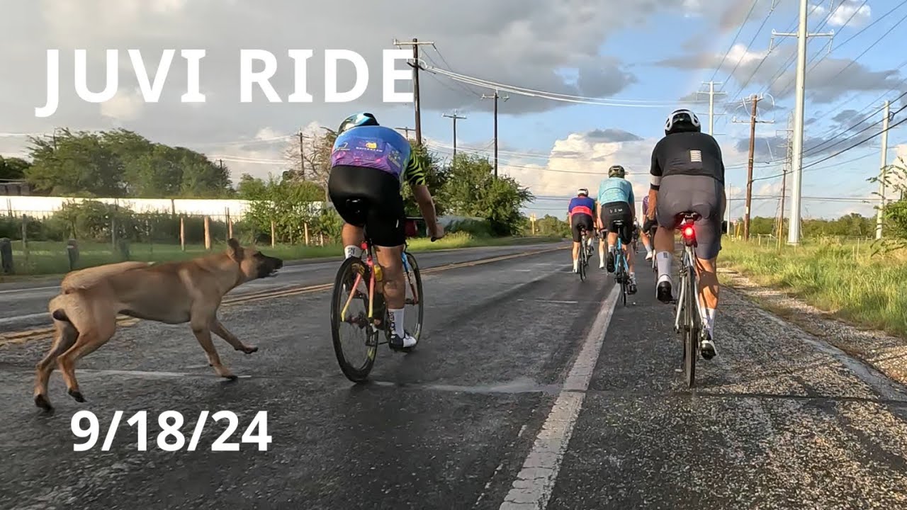 Juvi Group Ride Road Cycling San Antonio 09-18-2024
