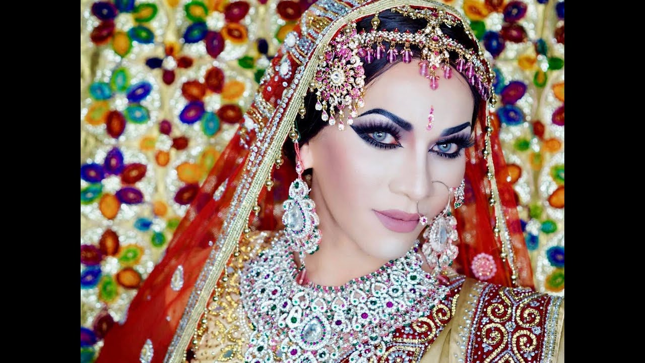 Boy to girl Bollywood Makeover แต่งสาวภารตะแบบสุดปัง IG : Siravariety