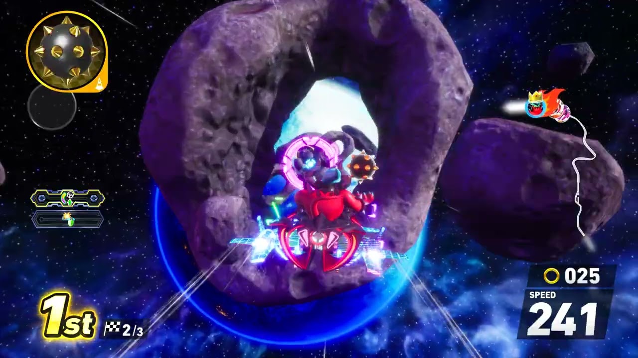 Sonic Racing CrossWorlds - Zavok gameplay in Mystic Jungle