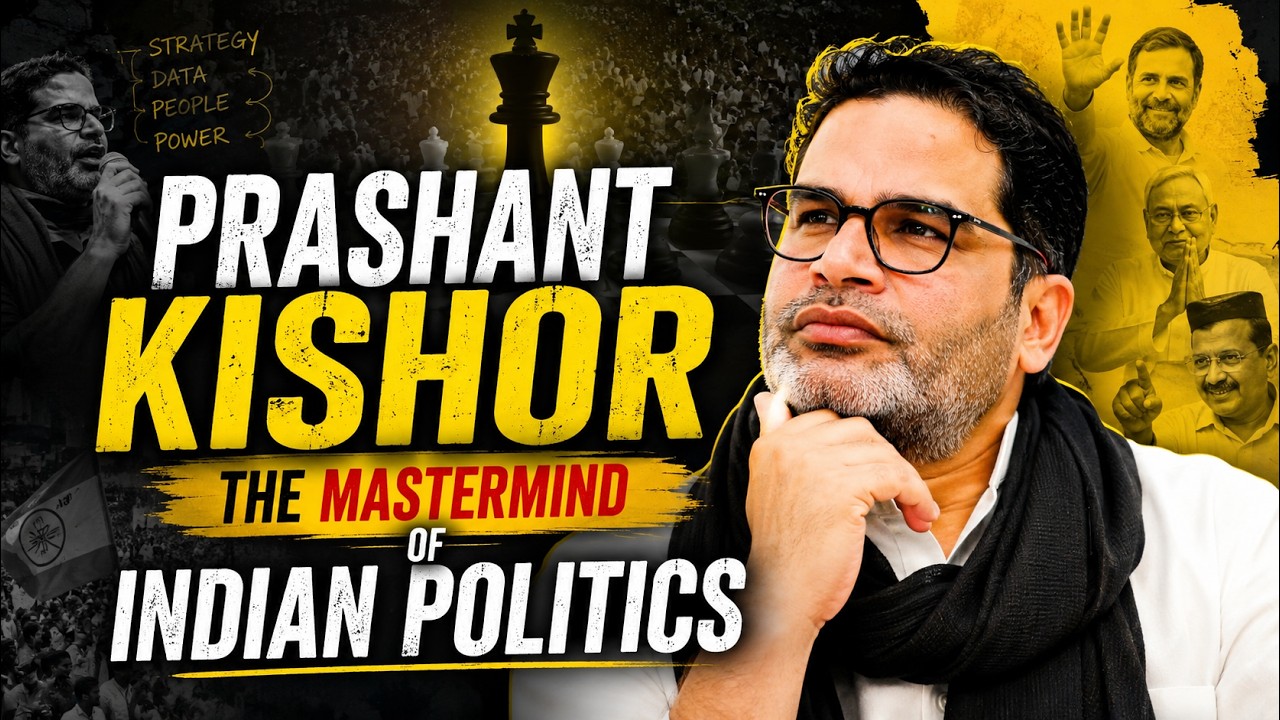 Prashant Kishore | Mastermind of indian politics | Strategist | BJP | TVK | BRUTAL