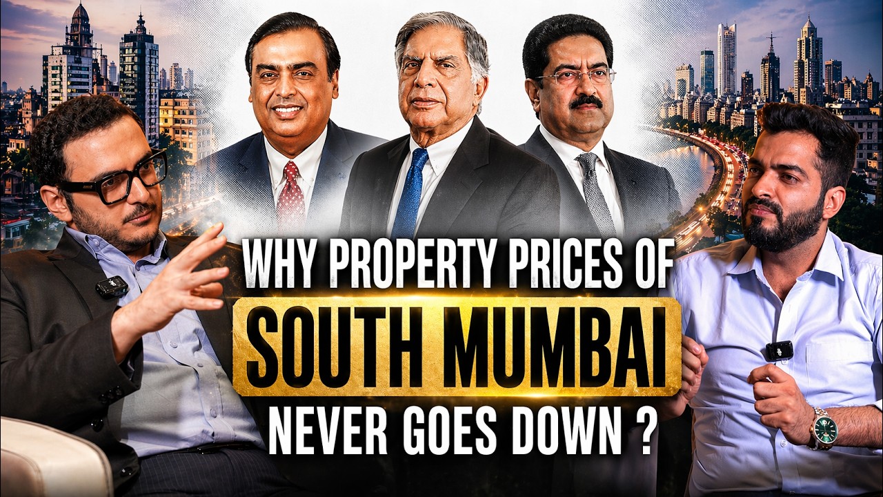 The $1 Trillion Secret: Why the 1% Only Buy in South Mumbai -  Property Prices NEVER Crash
