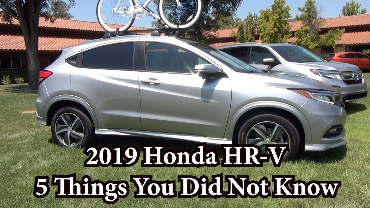 5 Things You Did Not Know About the 2019 Honda HR-V