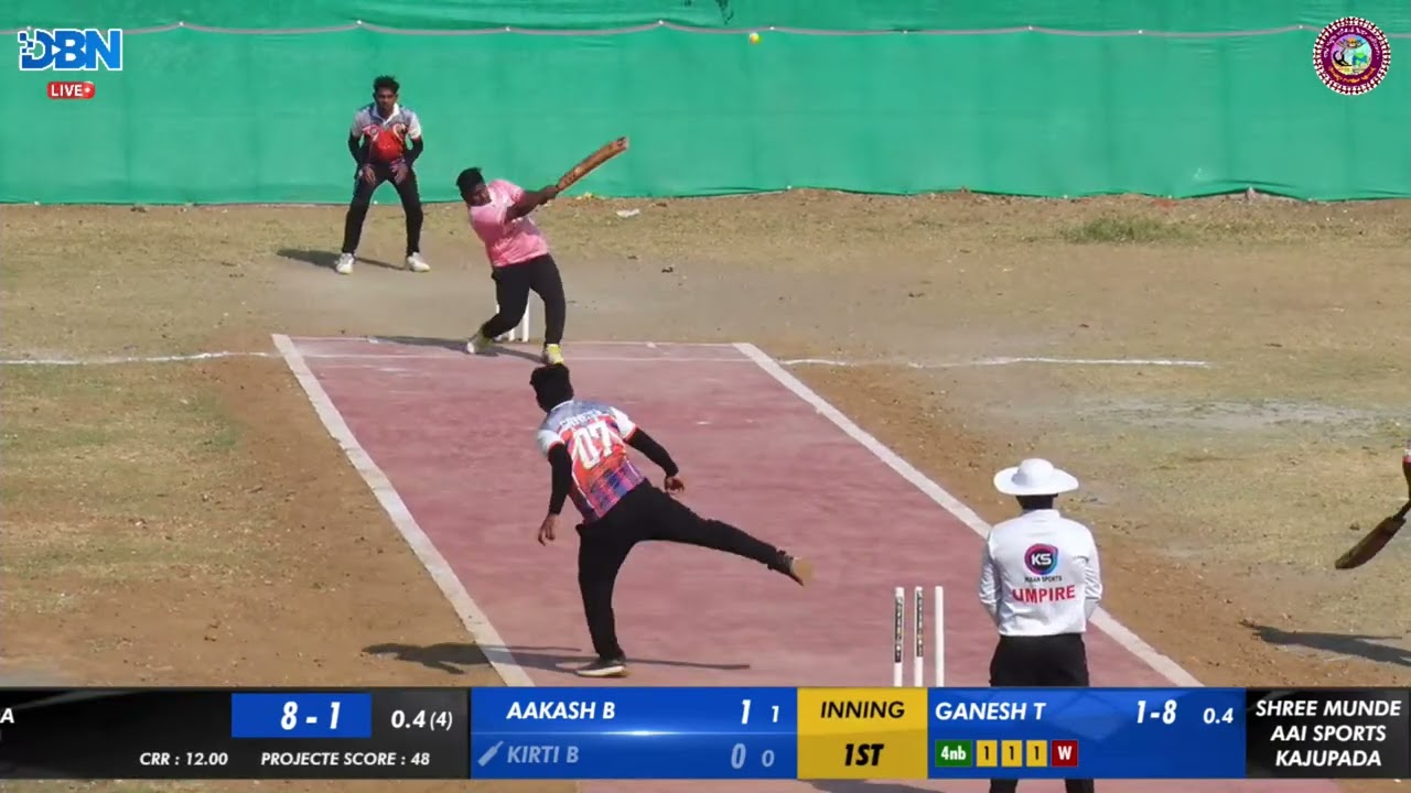 DAY 1 || MATCH NO 8 || SHREE MUNDE AAI SPORTS KAJUPADA VS SAI MAULI KARKHANPADA || KBM 2026 || DBN L