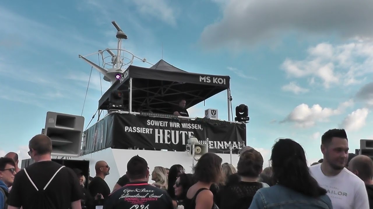 DJ Quicksilver Part 1 Boat Party Outside World in Hamburg 15.09.2024