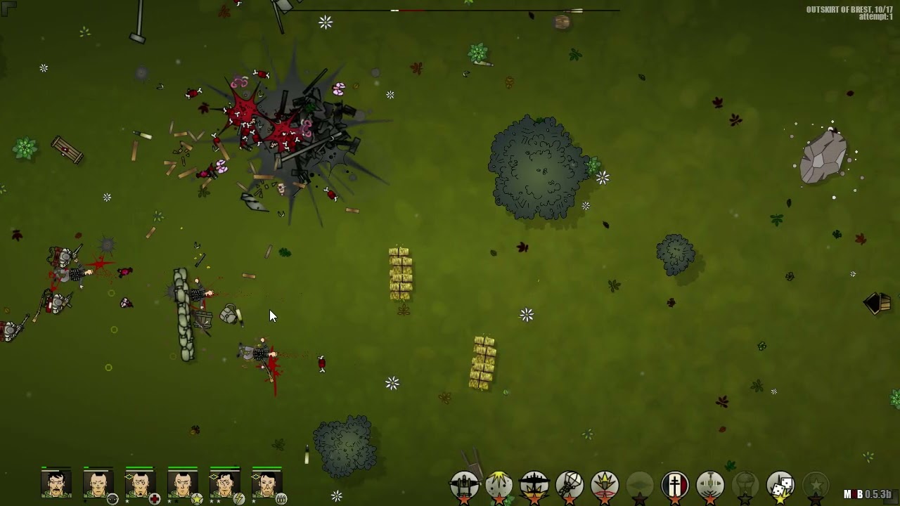Mud and Blood Campaign Hard Mode - Outskirt of Brest 10/17