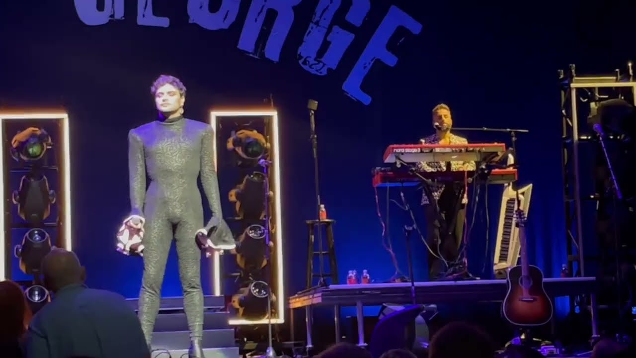 VANGELIS POLYDOROU Performs KYLIE T-SHIRT With BOY GEORGE's Band Walt Disney Thtr in Orlando 9/22/24