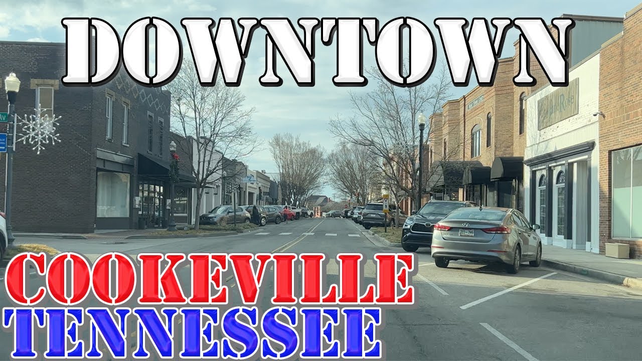 Cookeville - Tennessee - 4K Downtown Drive