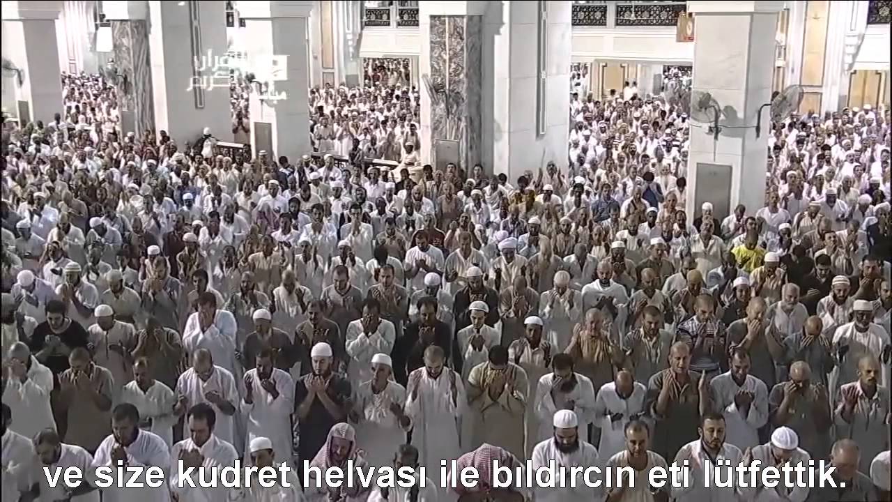 Taha Suresi Kabe İmamı Sudais T&uuml;rk&ccedil;e Altyazılı Mealli