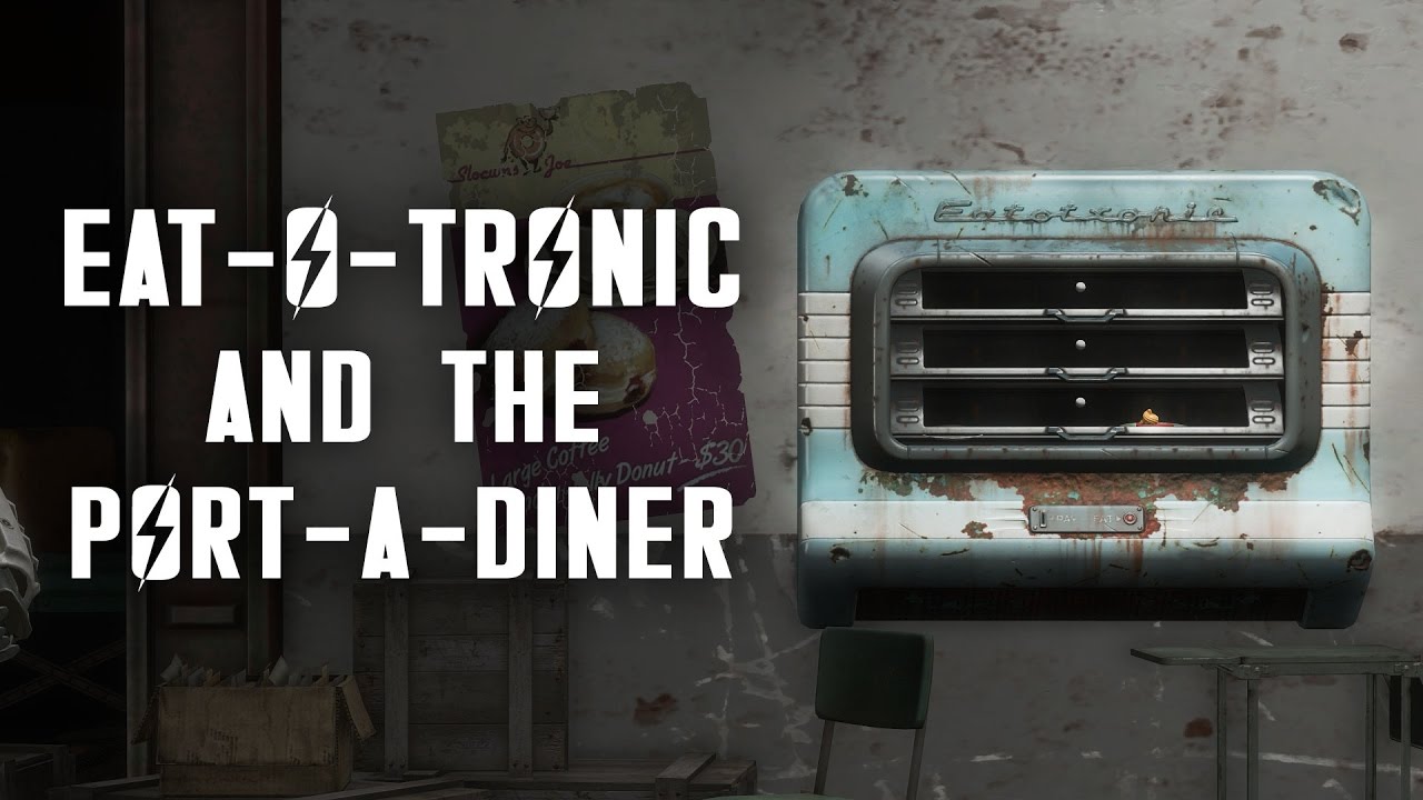 All About the Eat-o-Tronic and the Port-a-Diner in Fallout 4 - Plus, a Perfectly Preserved Pie