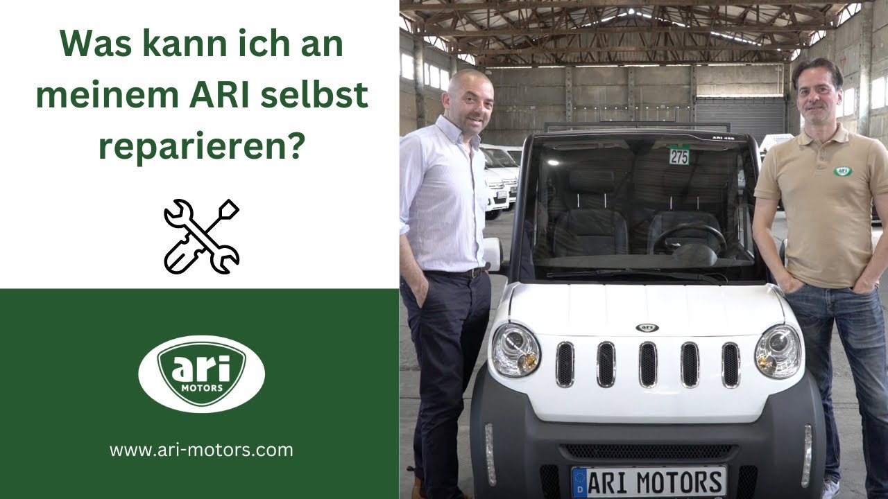 Was kann ich an meinem ARI Fahrzeug selbst reparieren? - Häufig gestellte Fragen bei ARI Motors