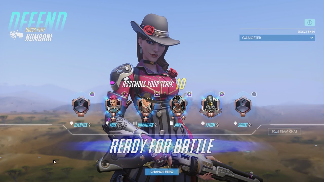 Overwatch 1 Ashe (No Commentary) Overwatch Gameplay (1080p 60)