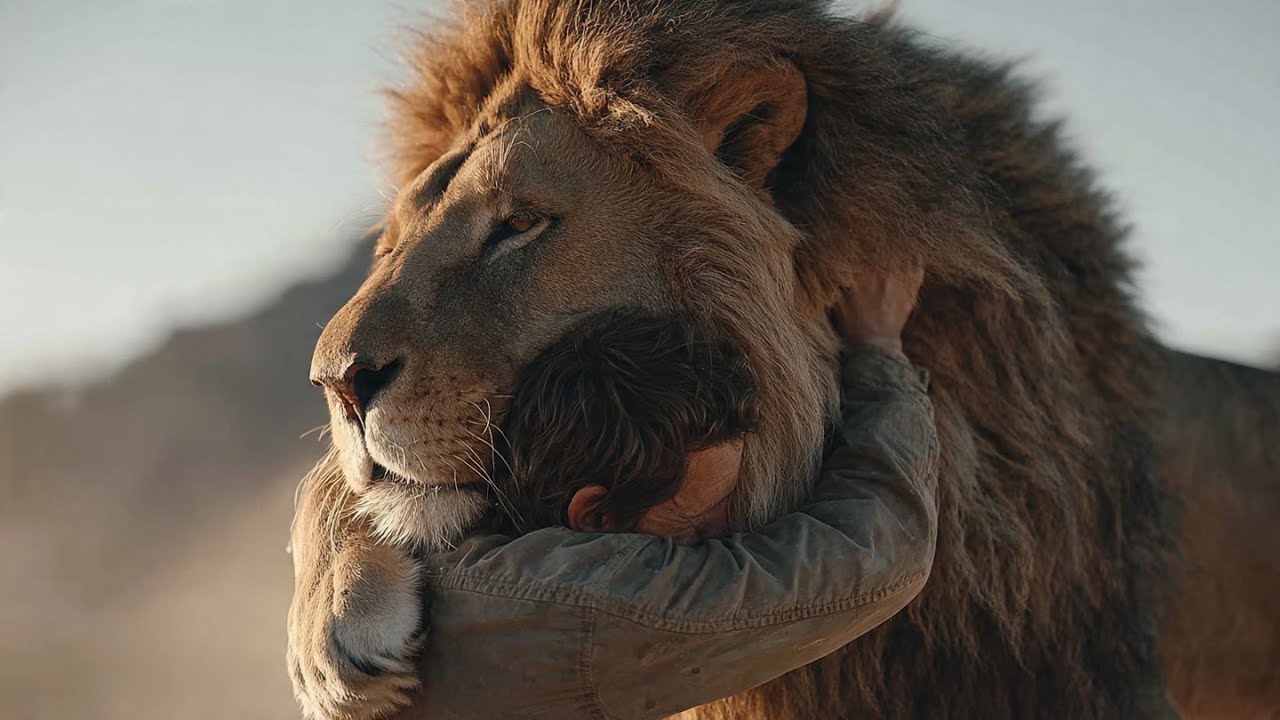 He Raised a Lion in a Furniture Shop! 1 Year Later, the Reunion Left the World in Tears