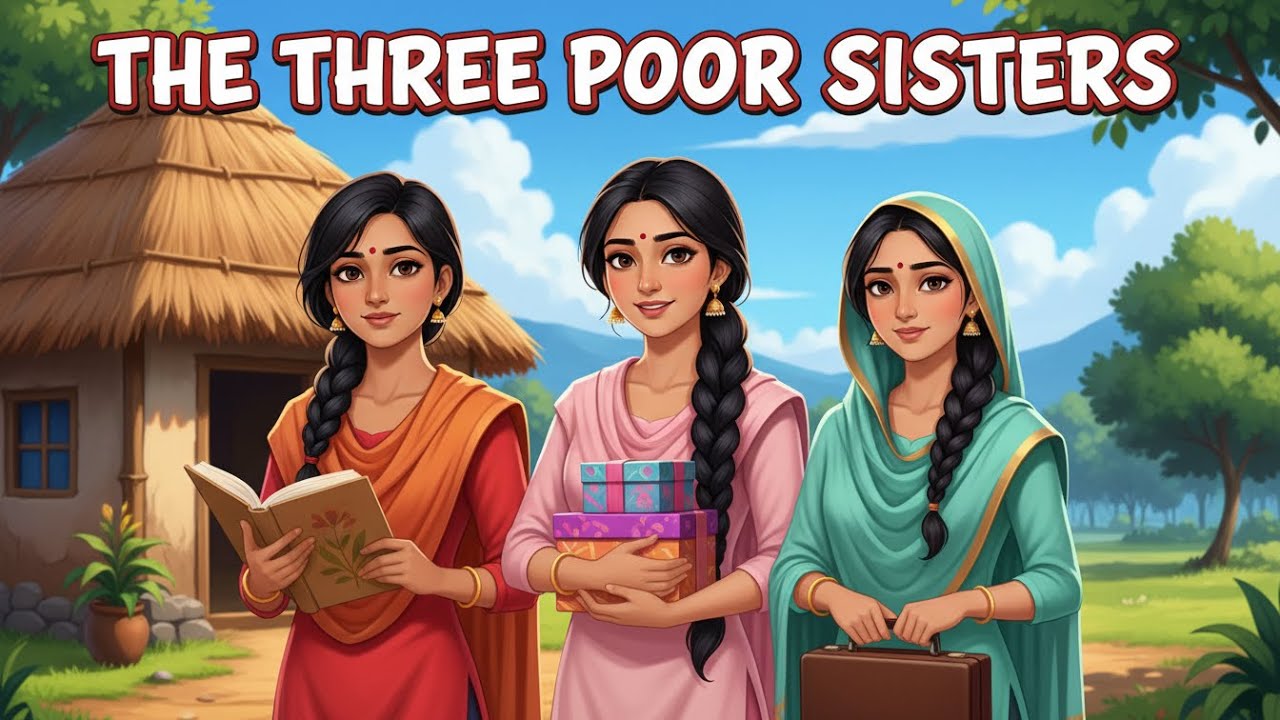 The Three Poor Sister | Success Story | Moral Stories | Animated Stories | Cartoon | English Story
