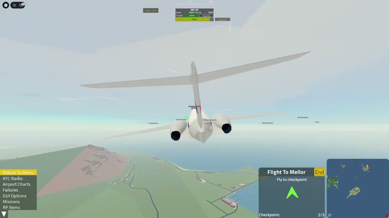 Completing two random missions in PTFS