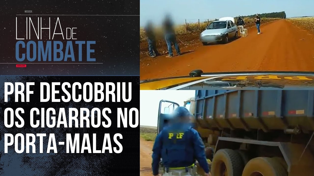PRF INTERCEPTOU CIGARROS E PNEUS CONTRABANDEADOS NA FRONTEIRA SECA | LINHA DE COMBATE