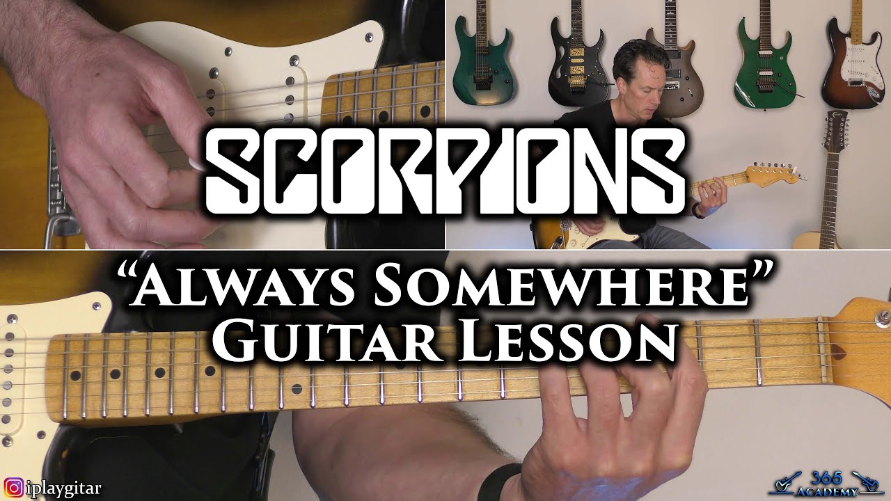 Scorpions - Always Somewhere Guitar Lesson