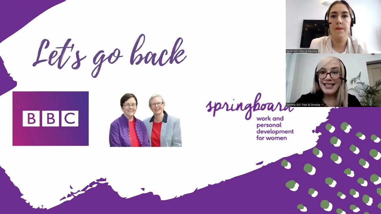 Springboard Women's Development Programme Webinar September 2022