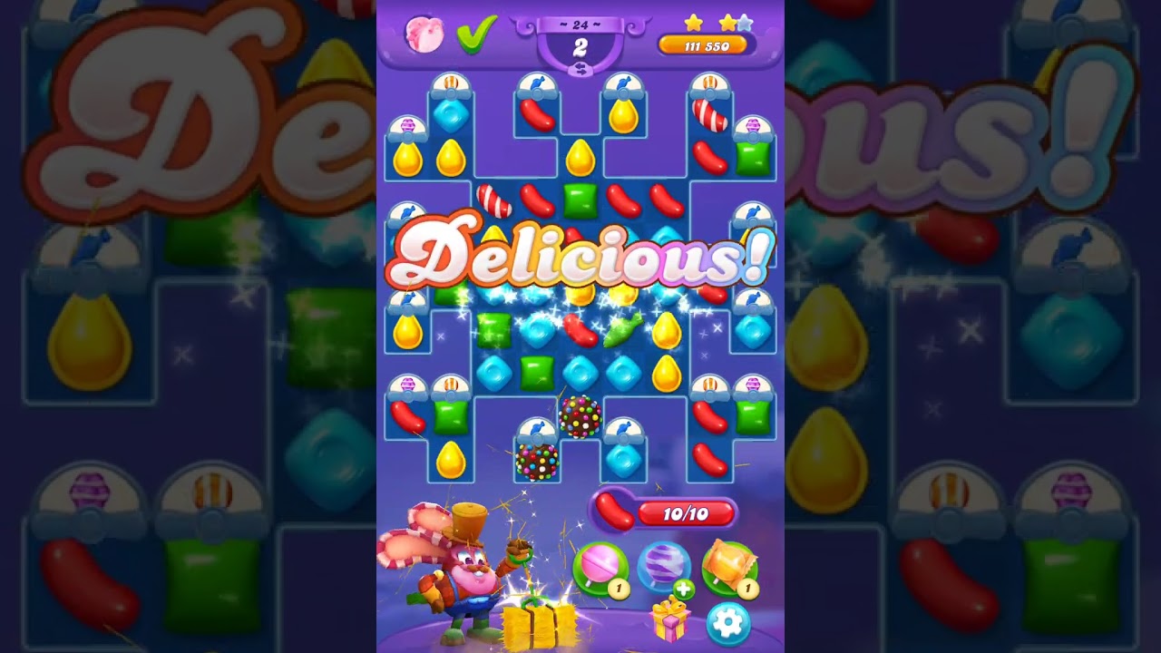 Candy Crush Friends Saga Holiday Calendar Levels 24–25 🎄🍬 | ASMR Gameplay Walkthrough