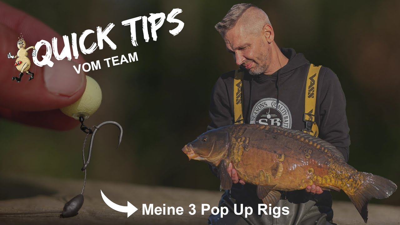 Quick Tips vom Team - Meine 3 Pop Up Rigs