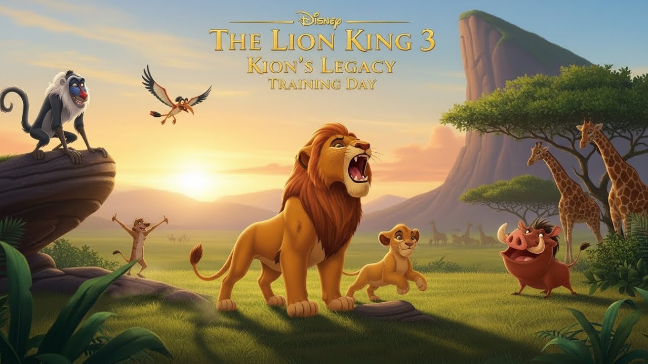 🦁 Lion King 3 Concept: Kion Training to Become the Next King 👑