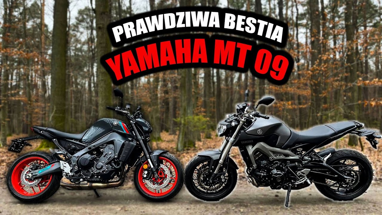 YAMAHA MT-09 OGROMNE ZMIANY * 2016 vs 2022*