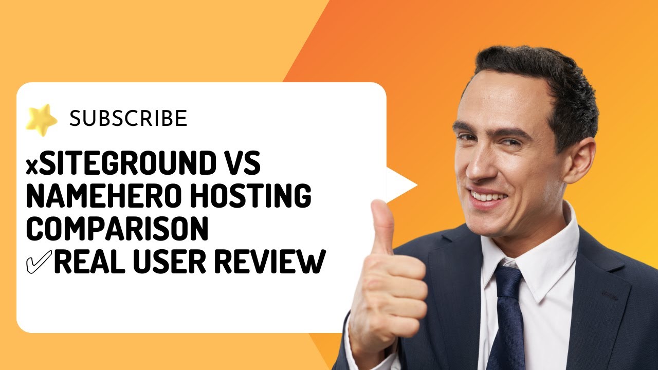 👉SiteGround vs NameHero Hosting Comparison ✅Real User Review