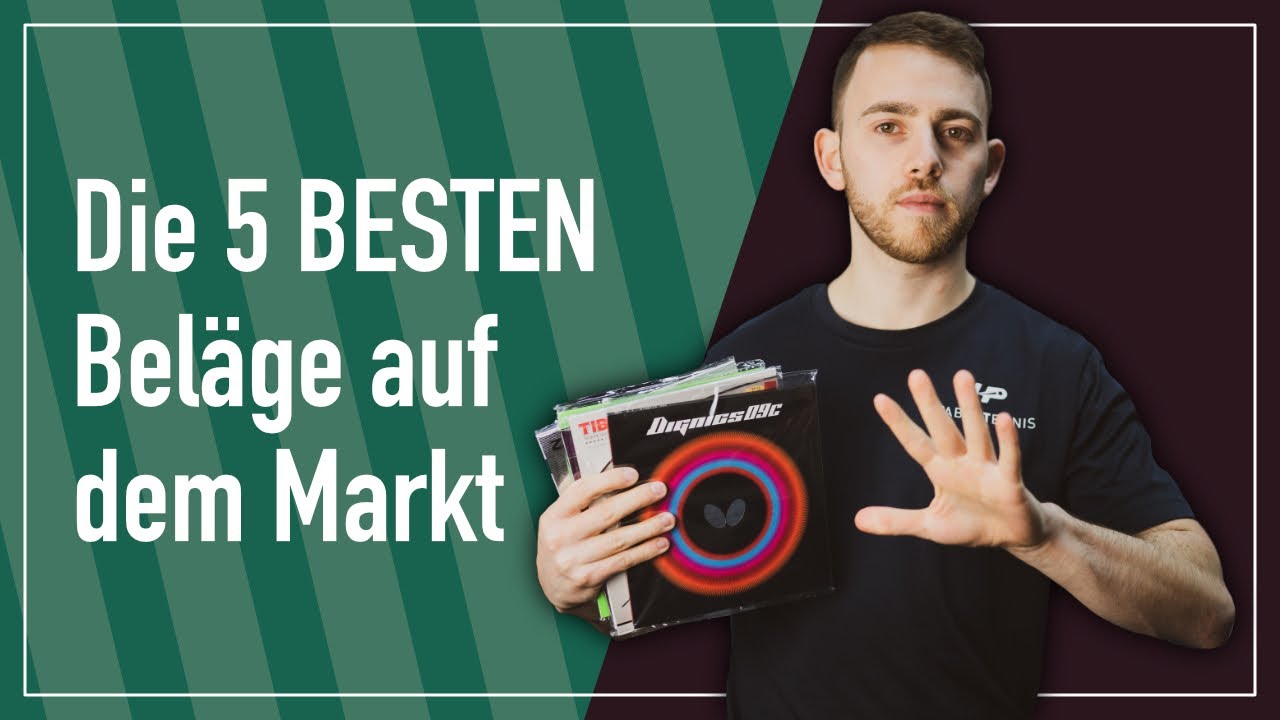 Top 5 Tischtennis-Beläge: Die Beliebtesten im Test!