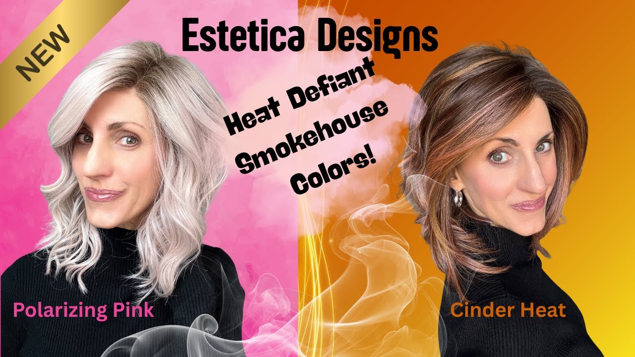 Новые цвета париков Estetica! Avalon Polarizing Pink и Mellow Cinder Heat! Обзор парика и подробн...