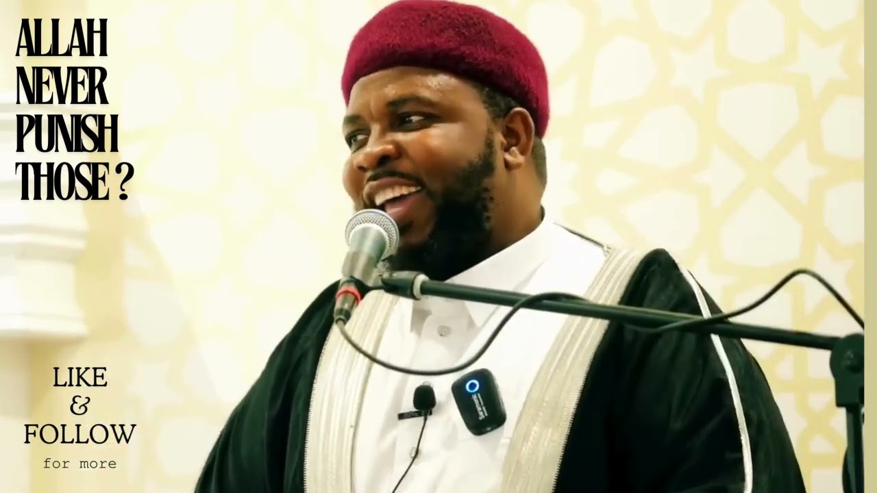 Allah SWT Never Punish Those?  Ustadh Abdul Rashid | Speech 2024