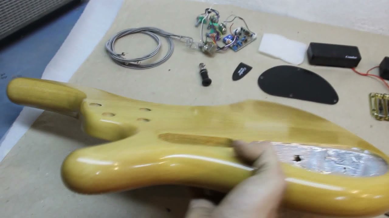 Customização baixo Condor BC500 - Luthieria Brunelli