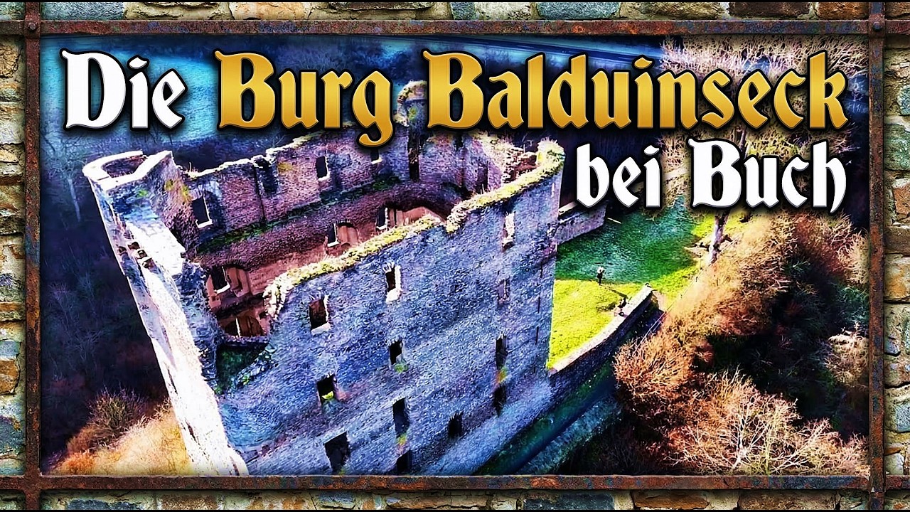 Die Burg Balduinseck bei Buch  - (DJI Mini 4 Pro)