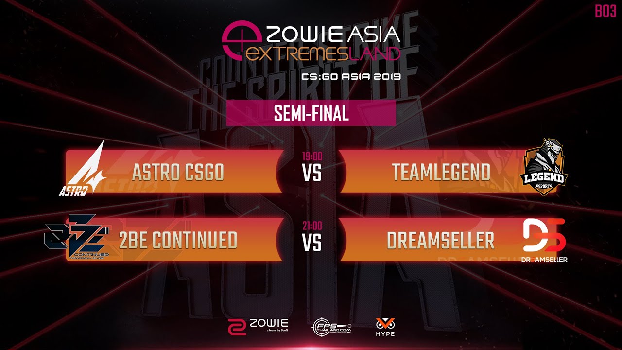 ZOWIE eXTREMESLAND CS:GO : Thailand Qualifier | Semi-Final