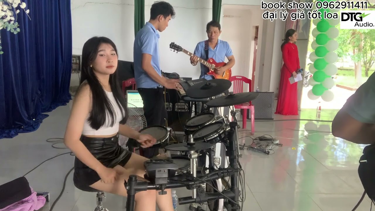 Đi Tìm Câu Hát Lý Thương Nhau, Giọng Ca Ngọt Ngào| NiNi Drum Cover