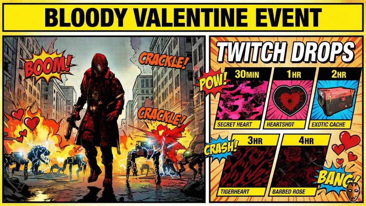 BACK AGAIN! | Bloody Valentine & Twitch Drops | Division 2