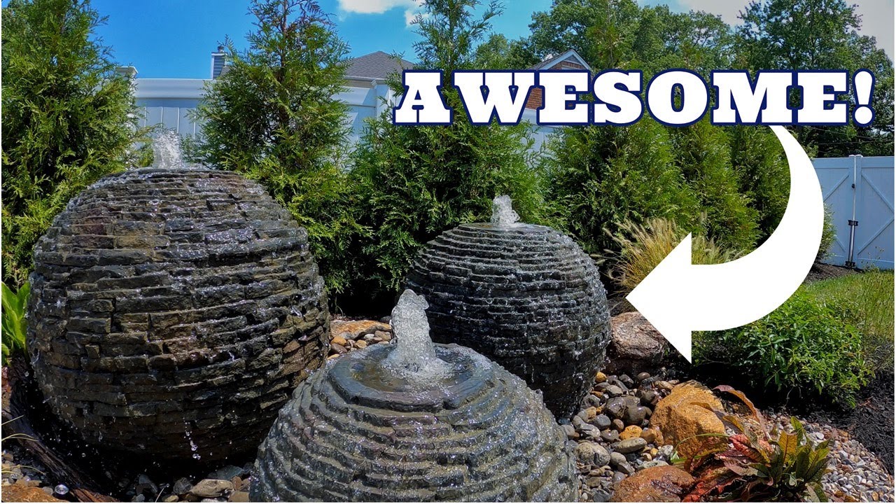 Landscape FOUNTAINS and GARDEN POND | water feature ideas