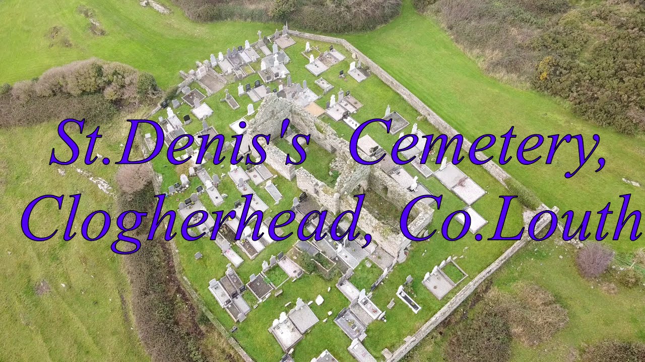 GRAVEYARDS IRELAND || CLOGHERHEAD, CO.LOUTH || DJI MAVIC MINI