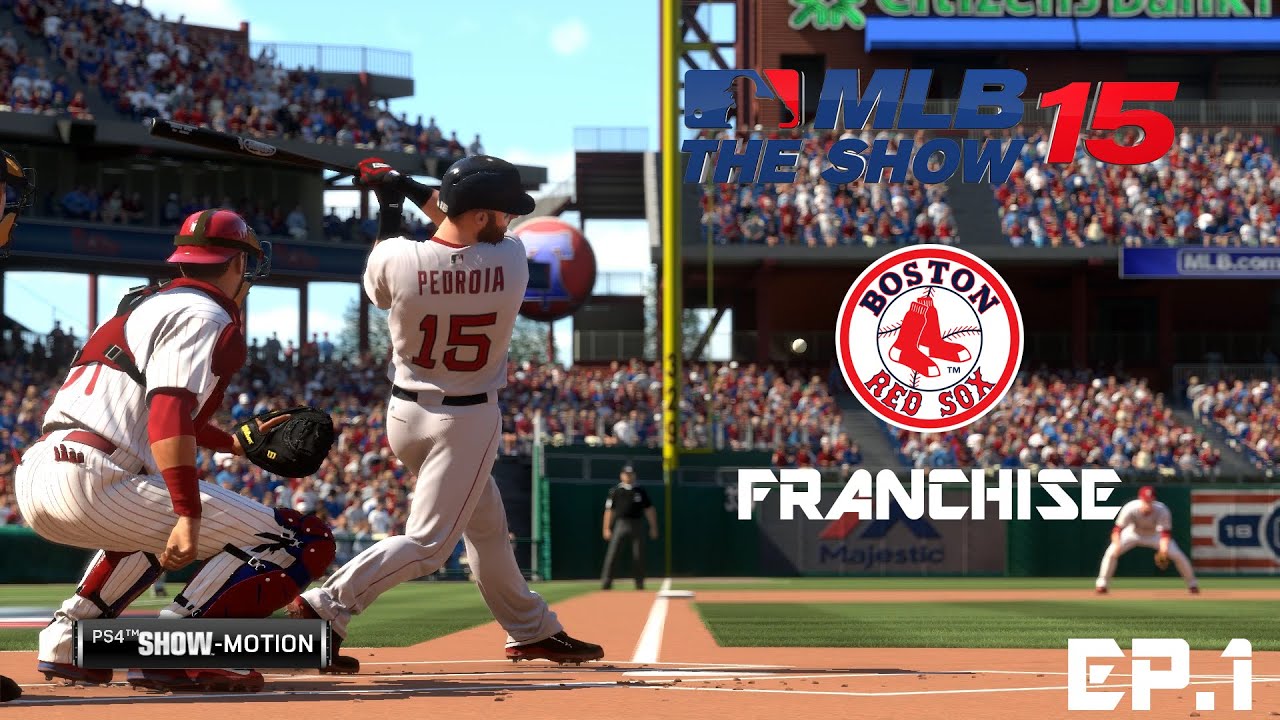 MLB 15 The Show MLB 15 The Show Red Sox Franchise ep 1 Season Opener