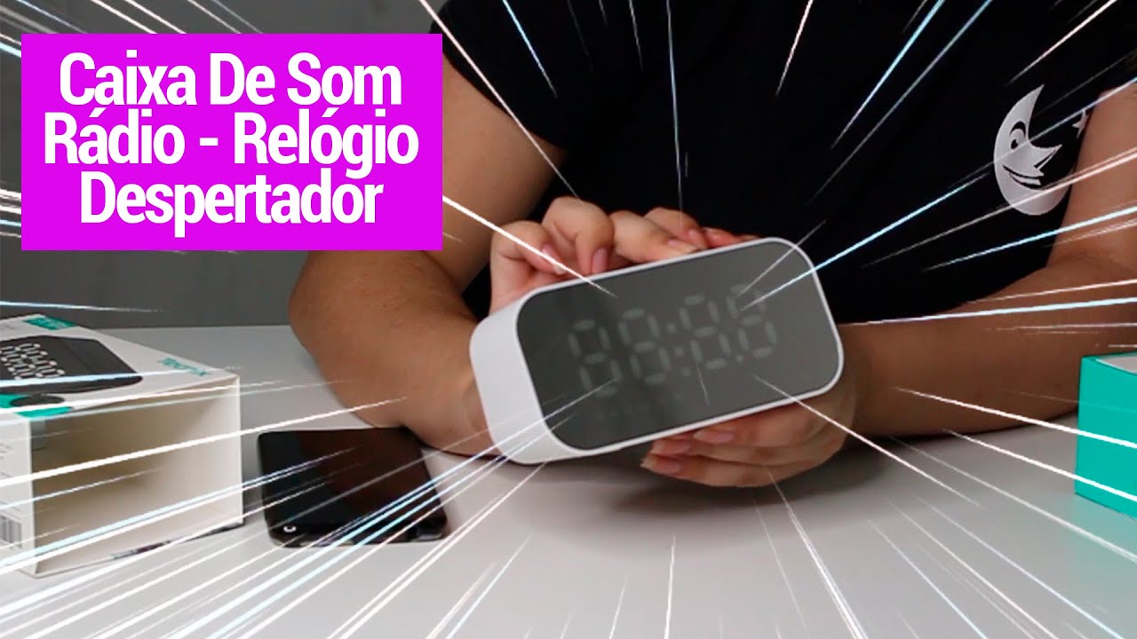COMO FUNCIONA A CAIXA DE SOM RÁDIO RELÓGIO? - FEVEREIRO 2021