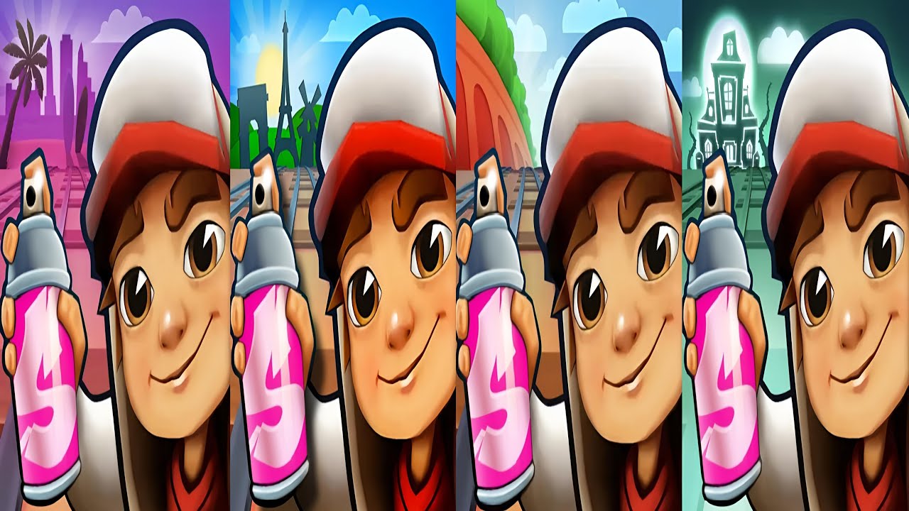 Subway Surfers : Shenzhen Showdown 2024 🆚 Paris 2024 🆚 Classic 2024 🆚 Aloha Hawaii 2025