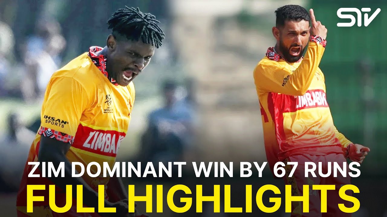 Zimbabwe’s Bowling Masterclass 🏏 | Sri Lanak vs Zimbabwe | 2nd Match T20I Tri-Series 2025  | MR1K
