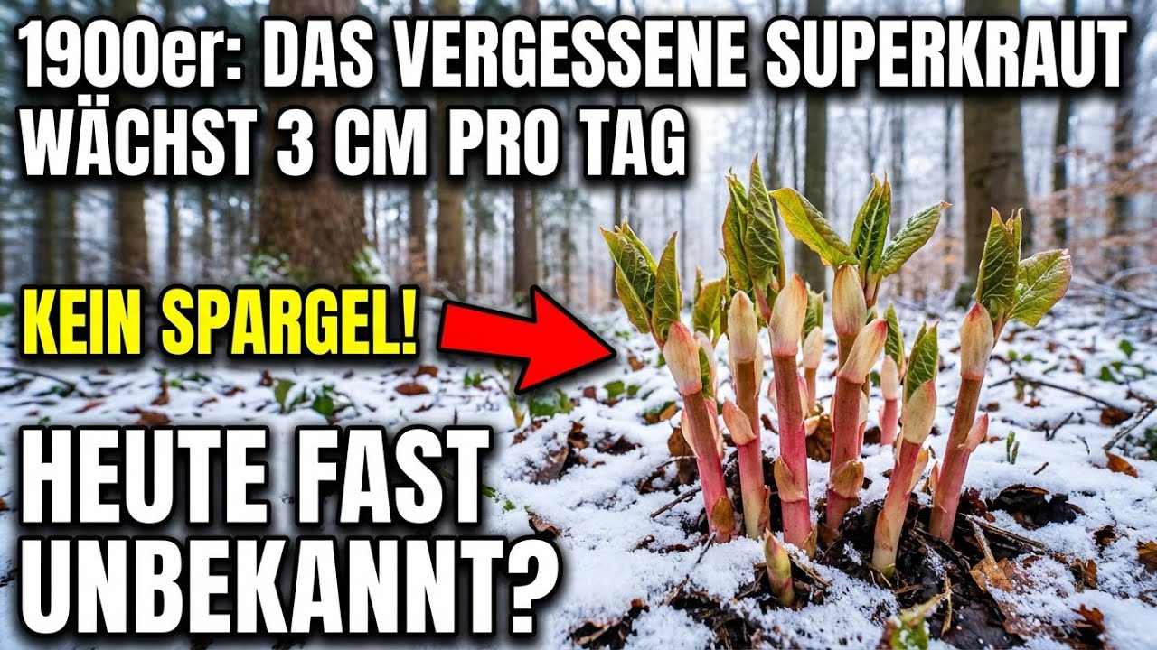 1900 setzten Experten alles auf diese Pflanze. Dann verschwand sie. Was ist passiert?