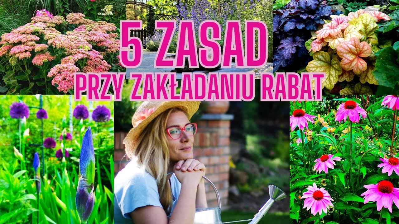 5 zasad przy projektowaniu i zakładaniu rabat
