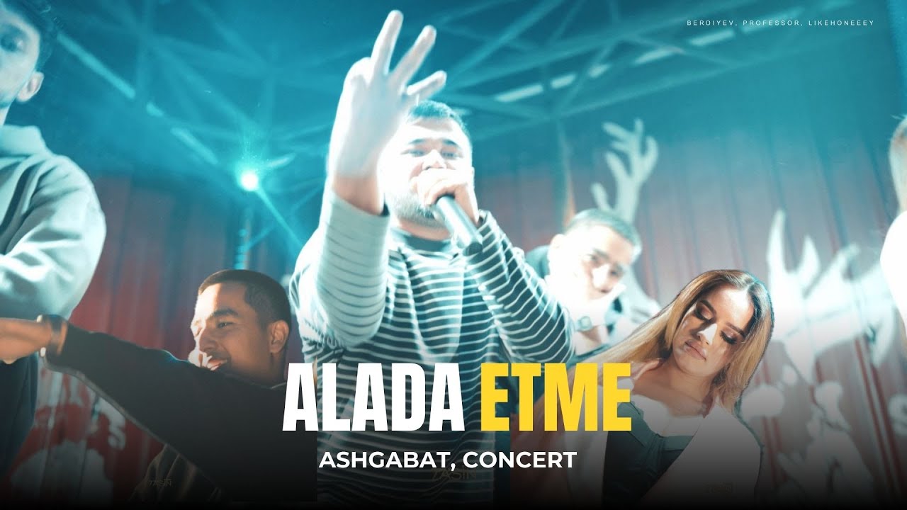 Alada etme (Performance Video) - BERDIYEV, PROFESSOR, LIKEHONEEEY
