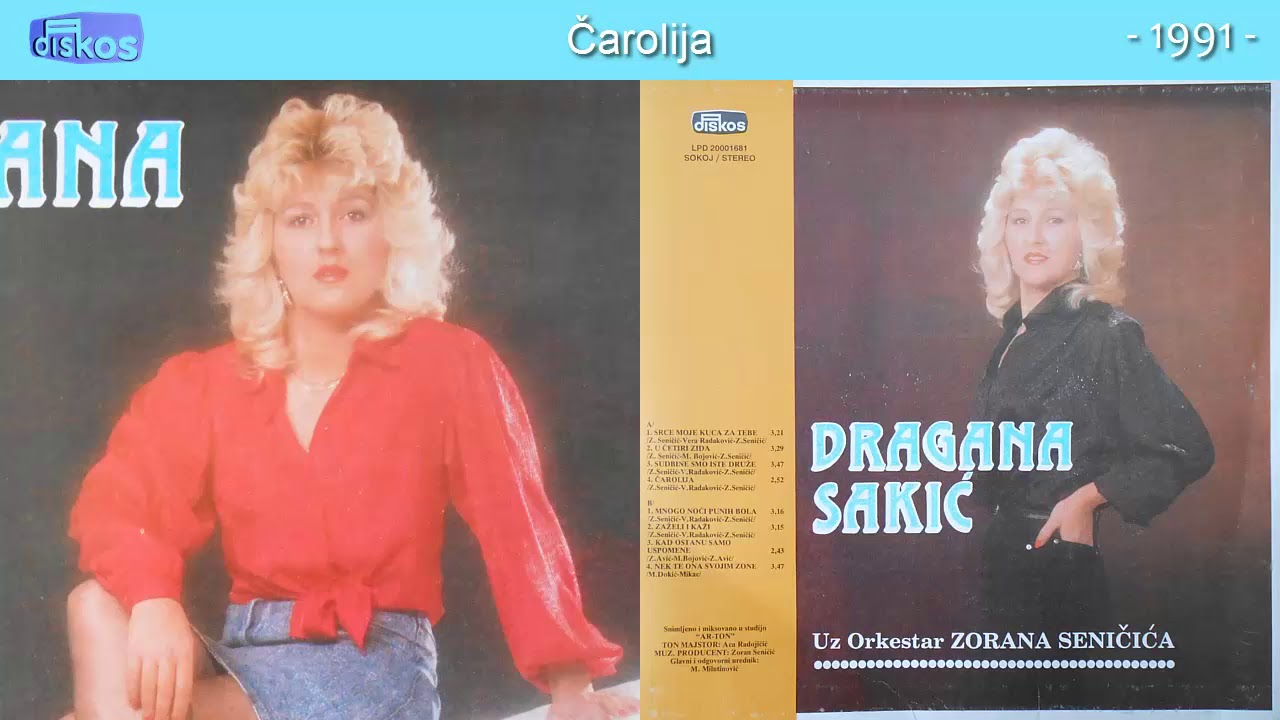 Dragana Sakic - Carolija - (Audio 1991)