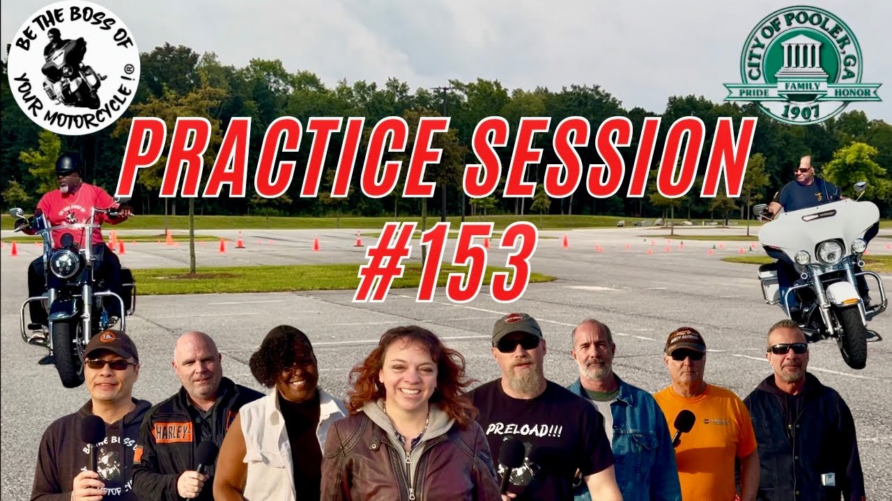 Practice Session #153 - Georgia - Advanced Slow Speed Motorcycle Riding Skills For All Levels